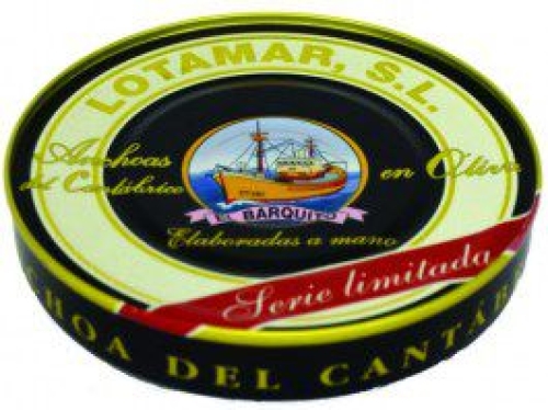 ANCHOA CANTÁBRICO LOTAMAR  ETQ NEGRA 12/15 RO-115